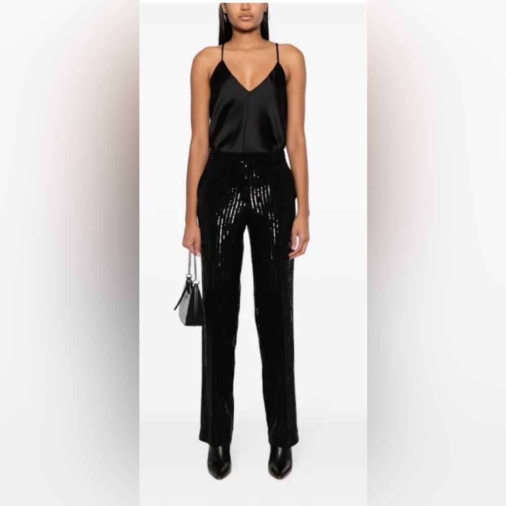 Michael michael kors high waist sequin trousers (farfetch)